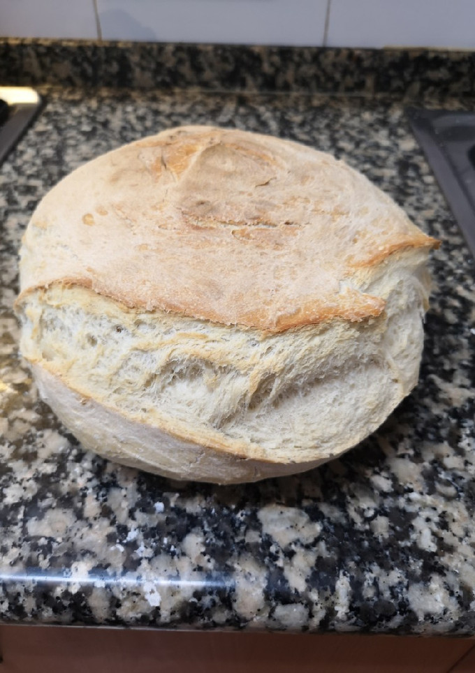 Una foto de Pan casero