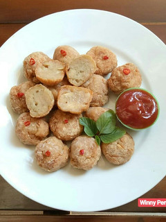 Foto resep Bakso Ayam Goreng (Frozen Food)