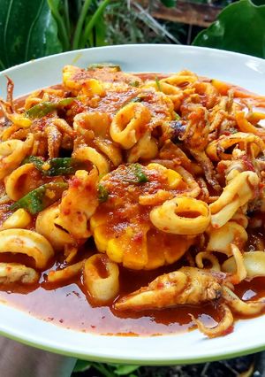 Foto resep Cumi Saos Padang