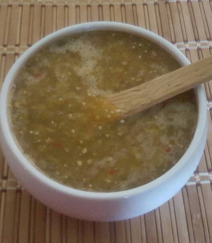 Una foto de Salsa de tomate verde, para gorditas y tacos