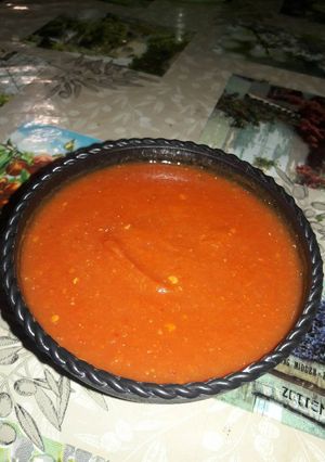 Una foto de Salsa habanera dulce!