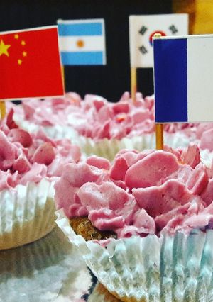 Foto resep Cupcakes flags