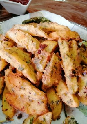 صورة لوصفة بطاطا ودجز