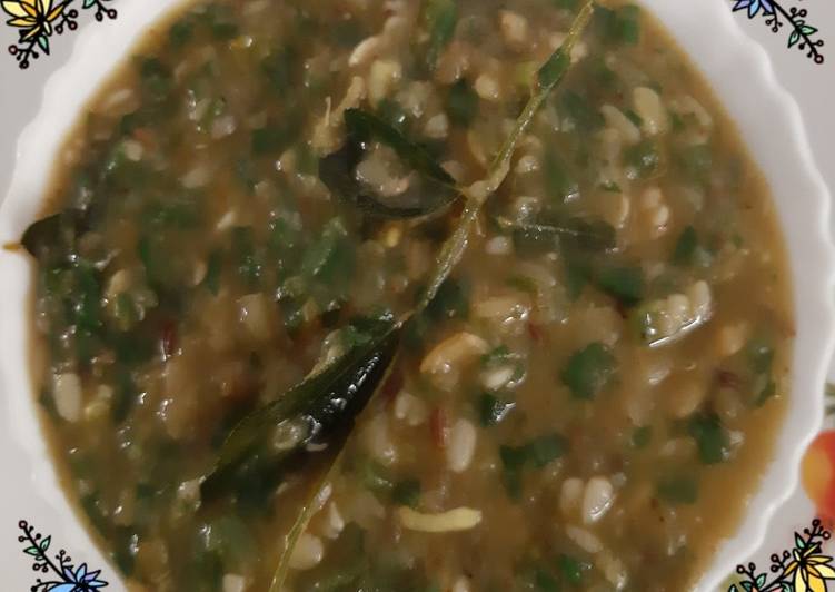 Recipe of Speedy Hariyali Panchmel Dal