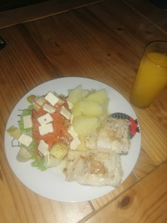Una foto de Bacalao al pil pil fácil