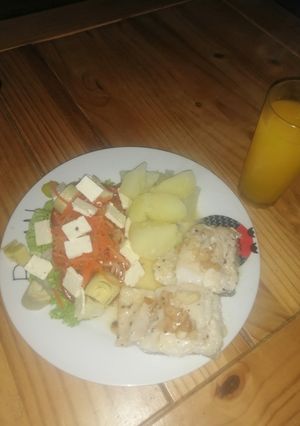 Una foto de Bacalao al pil pil fácil
