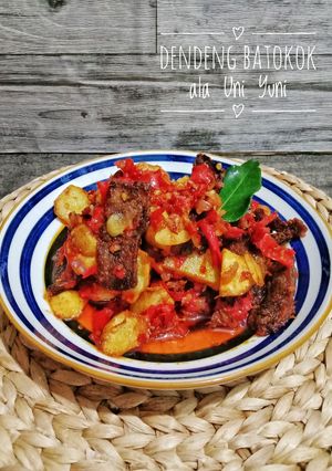 Foto resep Dendeng Batokok. Dendeng Balado. resep Nenek Nan