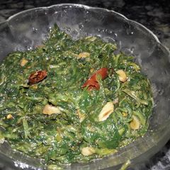 A picture of Gandhari or amarnath saag.