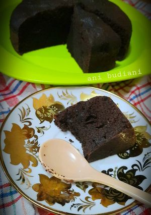 Foto resep Cake Coklat No Mixer, No Oven