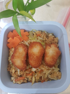 Foto resep Nasi goreng sayuran simple buat bekel anak sekolah