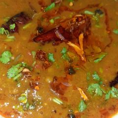 A picture of Masala Black Masoor Dal.