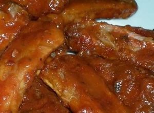 Una foto de Salsa de costilla de puerco con achiote y chipotle