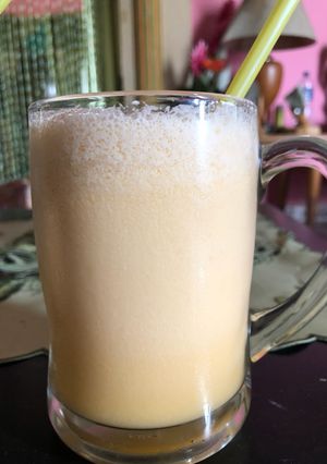 Foto resep Pop Ice Blend with Pudding