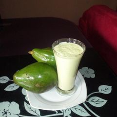A picture of Avocado smoothie.