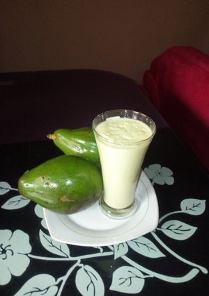 A picture of Avocado smoothie.