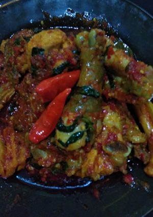 Foto resep Rica-rica ayam kampung