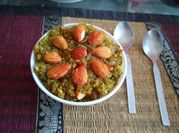A picture of watermelon cashew sweet