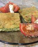 Fainá de zapallitos y zanahoria