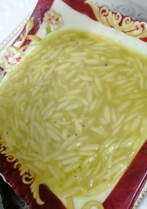صورة لوصفة شوربة لسان العصفور