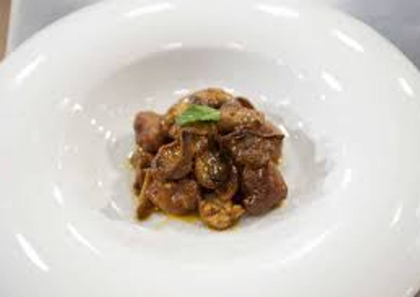 Albóndigas con setas