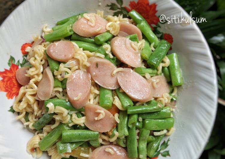 Langkah Mudah untuk memasak Oseng buncis Lezat