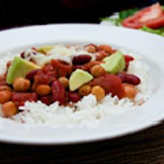 A picture of Bella's Best Bean Chili.