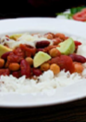 A picture of Bella's Best Bean Chili.