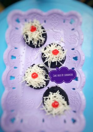 Foto resep Cake Oreo tabur keju