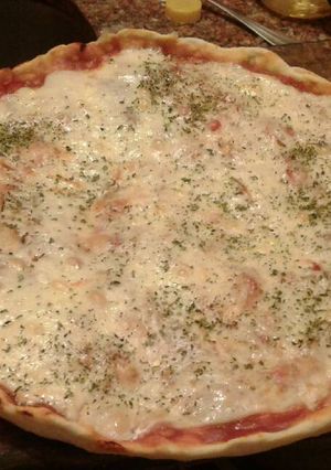 Una foto de Pizza o pizzeta casera 🍕