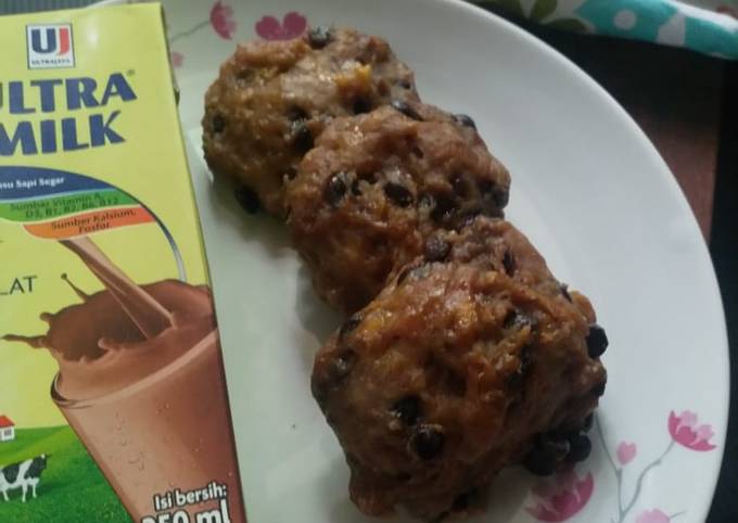 Banana Chocochip Chewy Cookies