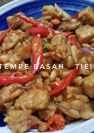 Foto resep Orek tempe basah