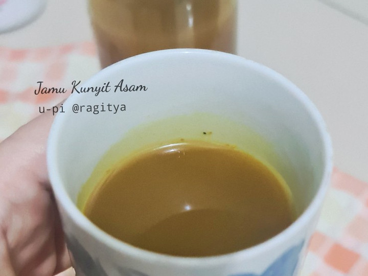 Resep Jamu Kunyit Asam, Enak