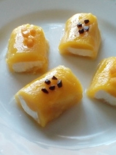 Una foto de Bocados de mango