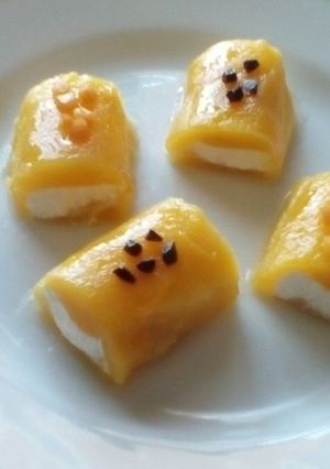 Una foto de Bocados de mango