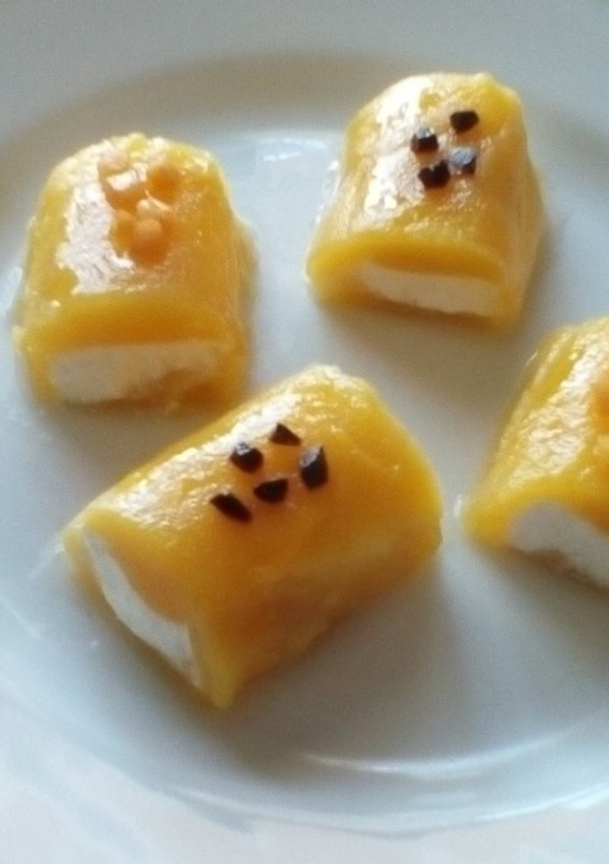 Una foto de Bocados de mango