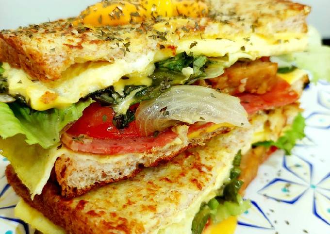 Resep 83. Toast Sandwich, Bikin Ngiler
