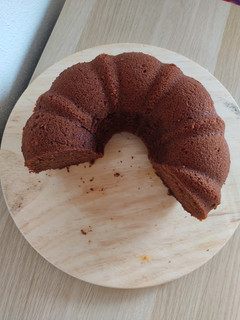 Una foto de Bizcocho de chocolate