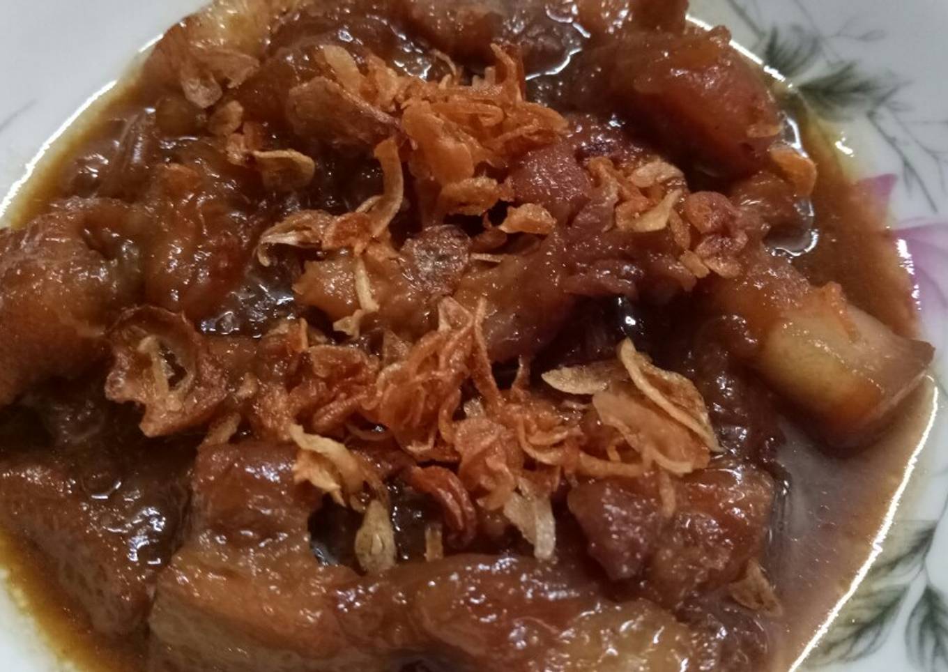 Babi Kecap Sederhana