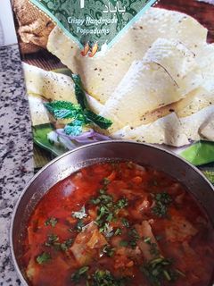 मूंग की दाल के पापड़ की सब्जी (Moong ki dal ke papad ki sabzi recipe in hindi) रेसिपी मुख्य फोटो