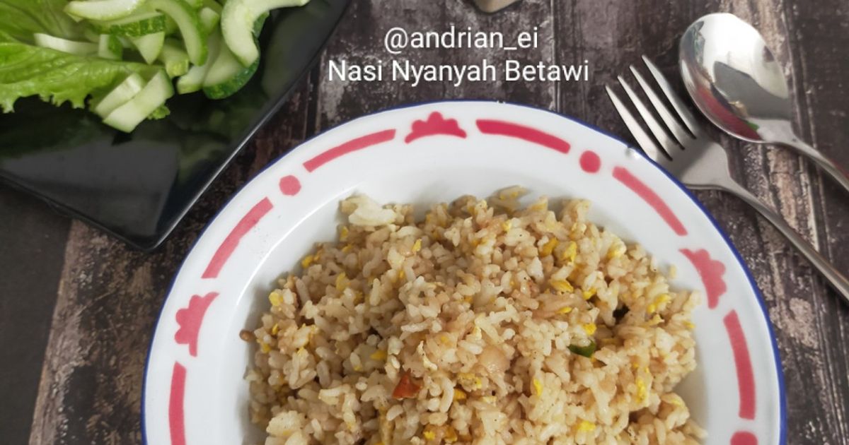 Nasi Nyanyah Betawi Khas Betawi