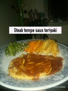 Foto resep Steak tempe saus teriyaki By me