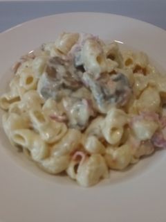 Una foto de Pasta a la carbonara