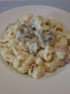 Una foto de Pasta a la carbonara