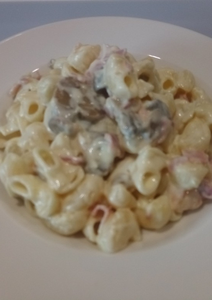 Una foto de Pasta a la carbonara