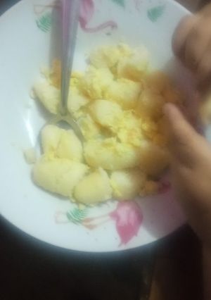Una foto de Bollitos de masa de harina de maíz con huevo