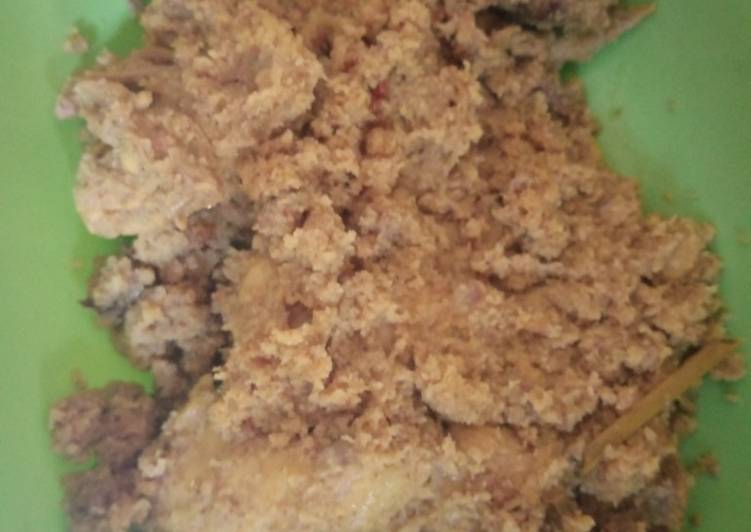 21.Serundeng ayam bumbu ndeso