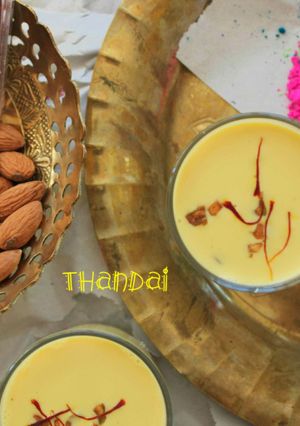 A picture of Thandai.