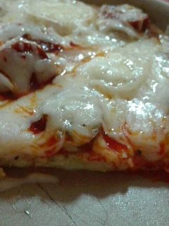 Una foto de Pizza con Calabacín