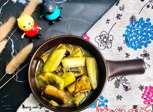 Hình của món Lươn om cà tím 🍆 🍆 🍆.