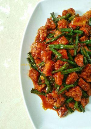 Foto resep Tempe Kecap Kacang Panjang